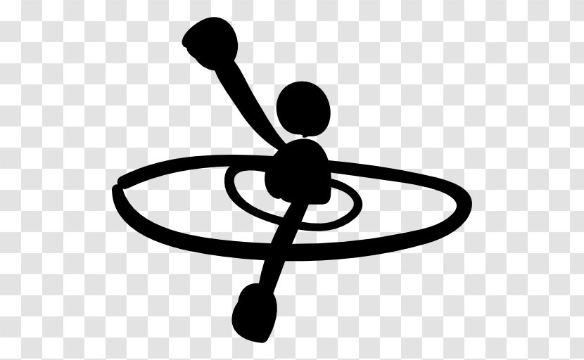 Rowing - Black And White - Artwork Transparent PNG