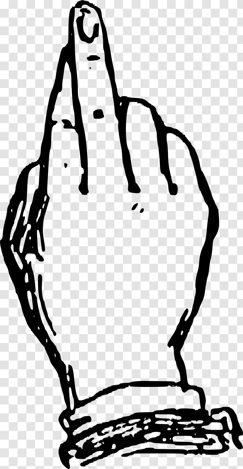 Deaf Culture Alphabet Sign Language Clip Art - Human Behavior - Gesture Clipart Transparent PNG