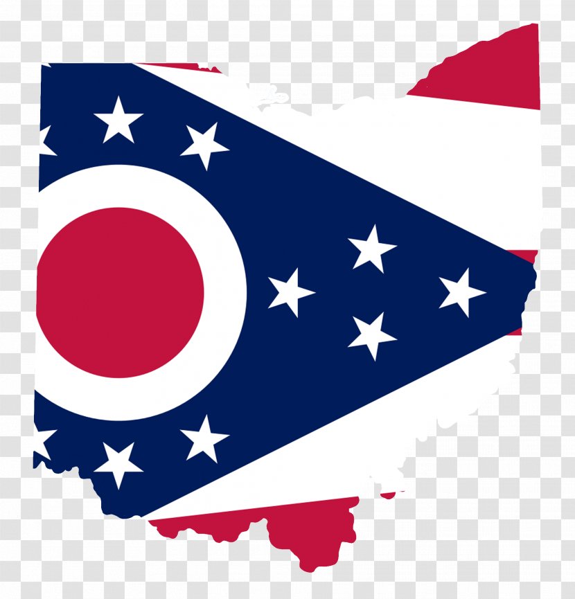 Flag Of Ohio State North Dakota Coat Arms New York - Florida - RACING FLAG Transparent PNG