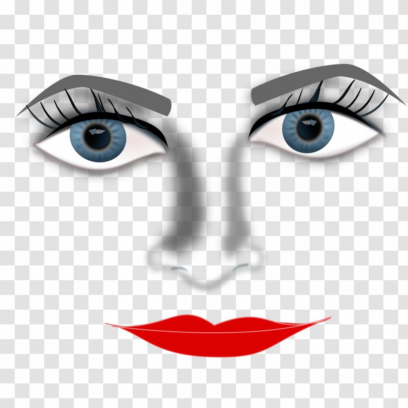 Eye Facial Expression Clip Art - Silhouette - Nose Transparent PNG