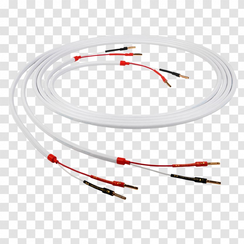 Speaker Wire Coaxial Cable Chord Loudspeaker Electrical - Network Cables Transparent PNG
