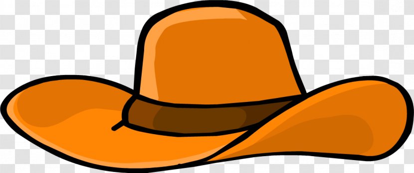 Clip Art Cowboy Hat Image - Yellow - Ranchero Background Transparent PNG