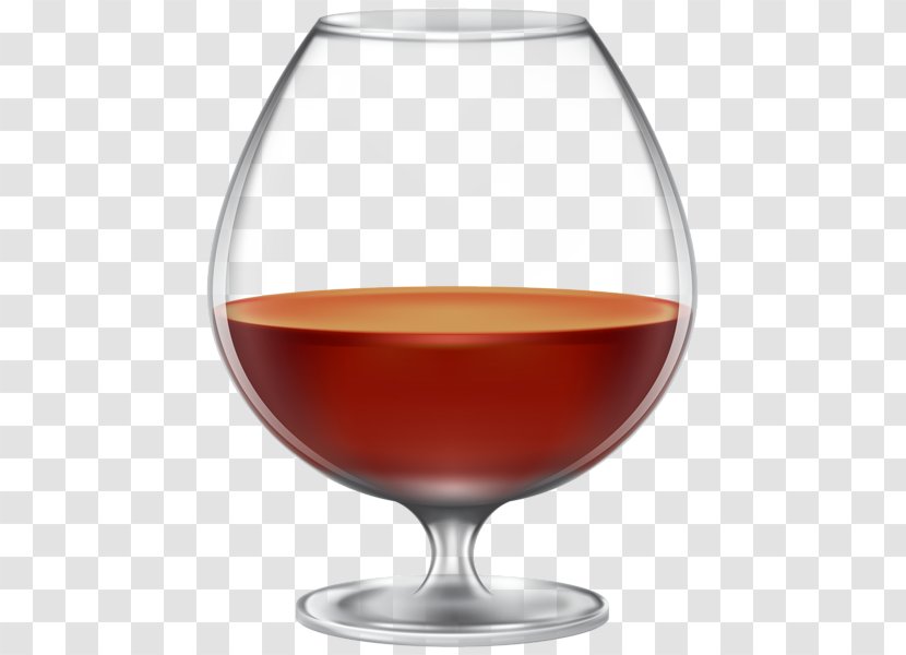 Cognac Wine Glass Brandy Snifter - Stemware Transparent PNG