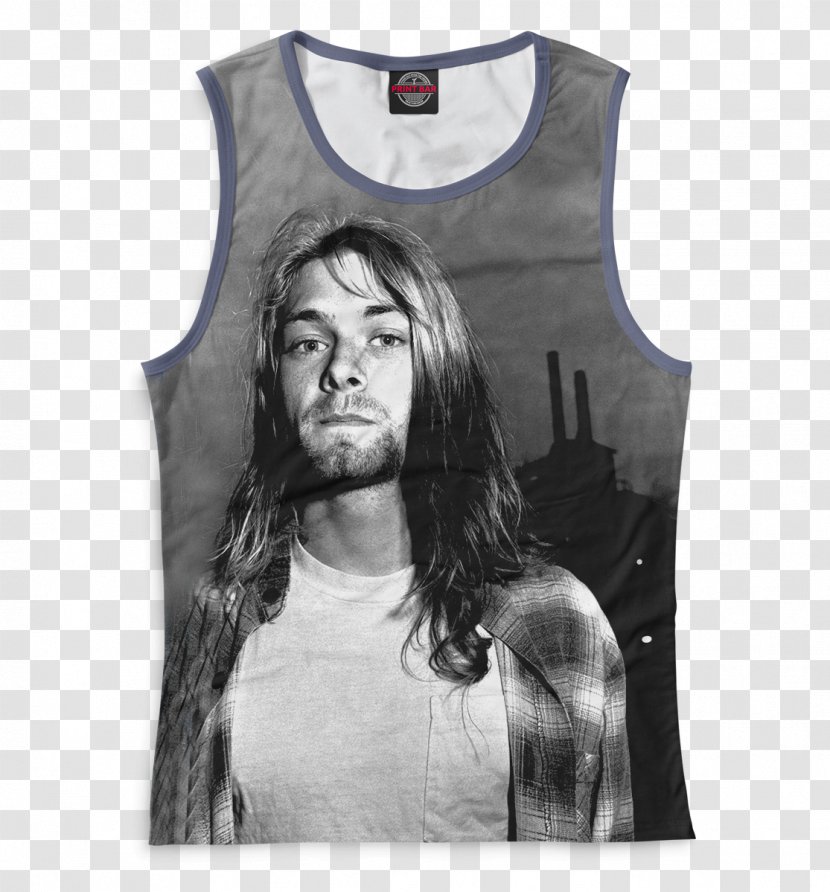 Suicide Of Kurt Cobain T-shirt Nirvana Bleach - Watercolor Transparent PNG