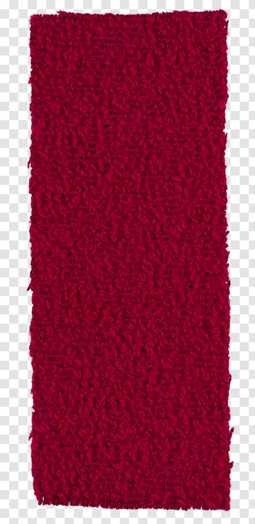 Rectangle Wool RED.M - Flax Fiber Yarn Transparent PNG