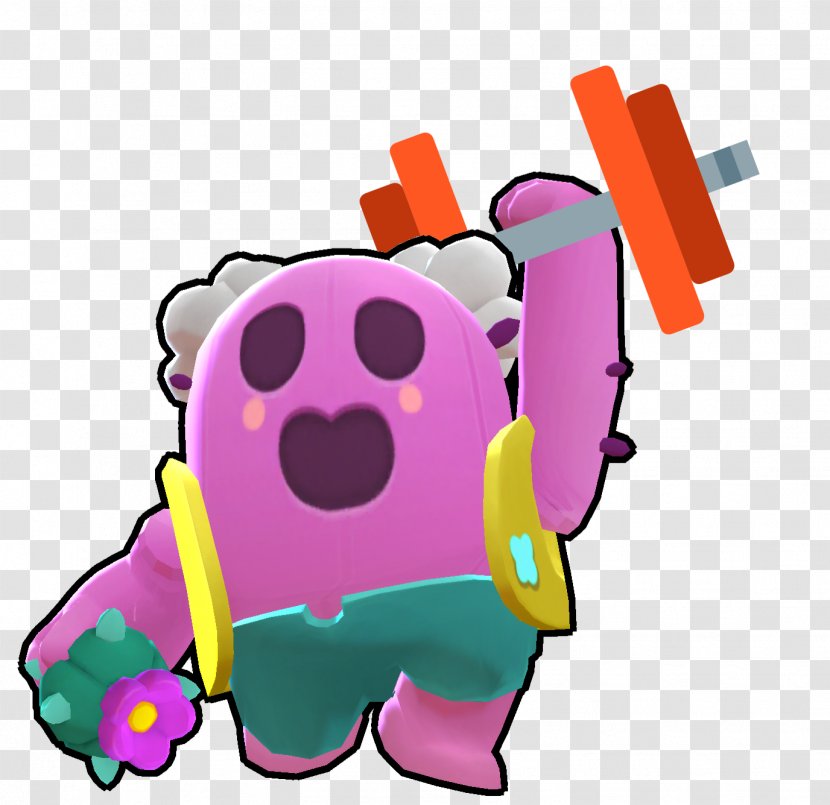 Brawl Stars Wikia Supercell Clip Art - Spike Transparent PNG
