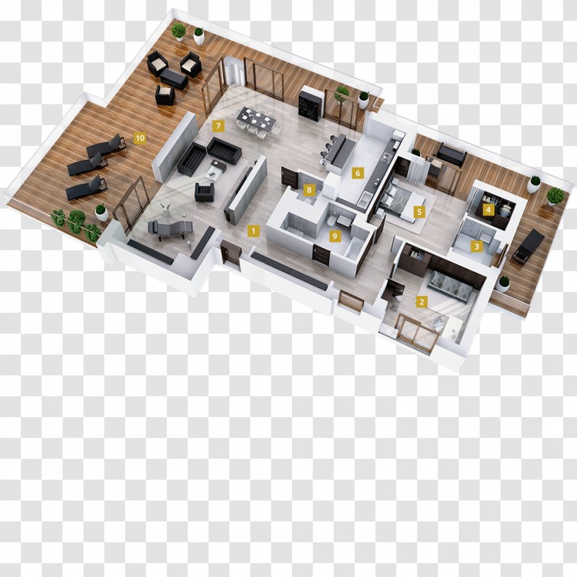 Floor Plan - APARTAMENT Transparent PNG