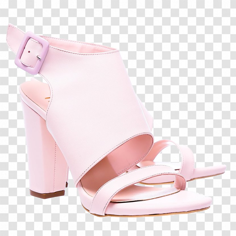 Sandal High-heeled Shoe - Outdoor Transparent PNG