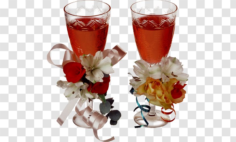 Wine Glass - Heart - Watercolor Transparent PNG
