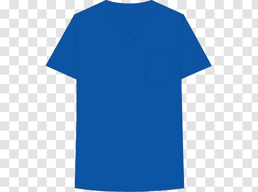 T-shirt Sleeve Scrubs Top Collar Transparent PNG