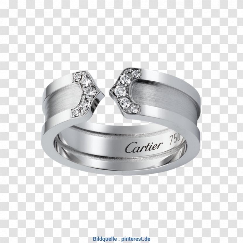 Wedding Ring Cartier Van Cleef & Arpels Diamond - Jewellery Transparent PNG