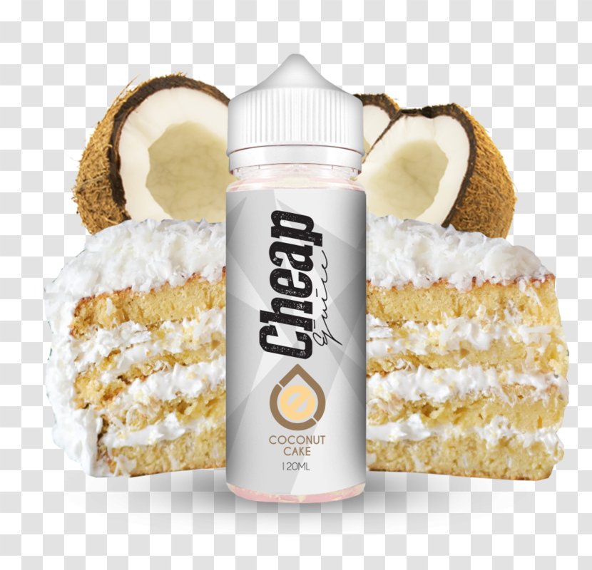 Juice Cream Coconut Cake The Oil Miracle Flavor - Dairy Product Transparent PNG