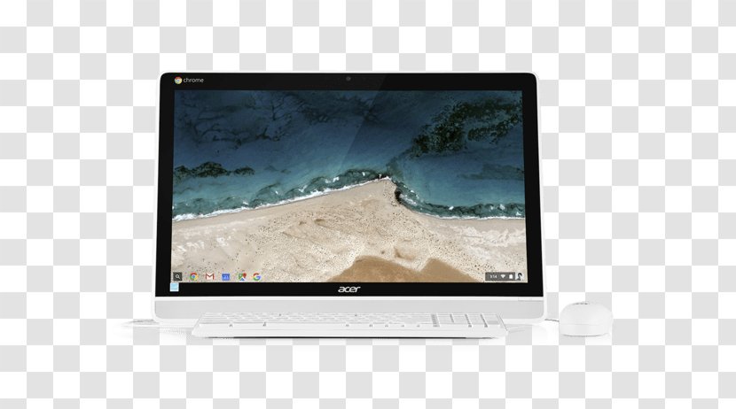 Intel All-in-one Celeron Chromebook Desktop Computers - Computer Monitor - Enterprise Single Page Transparent PNG