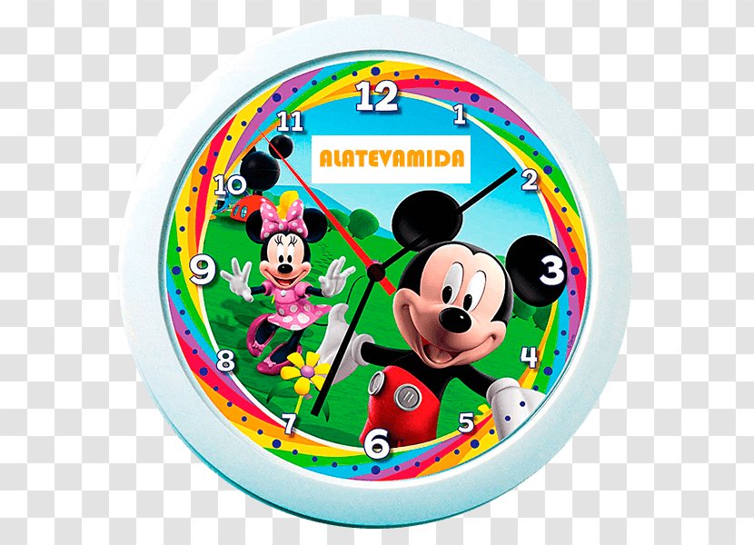 Minnie Mouse Dance Recreation Clock Transparent PNG