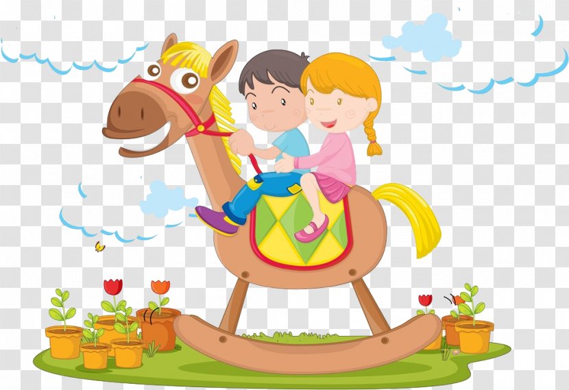 Horse Child Stock Photography Illustration - Riding Camel Transparent PNG