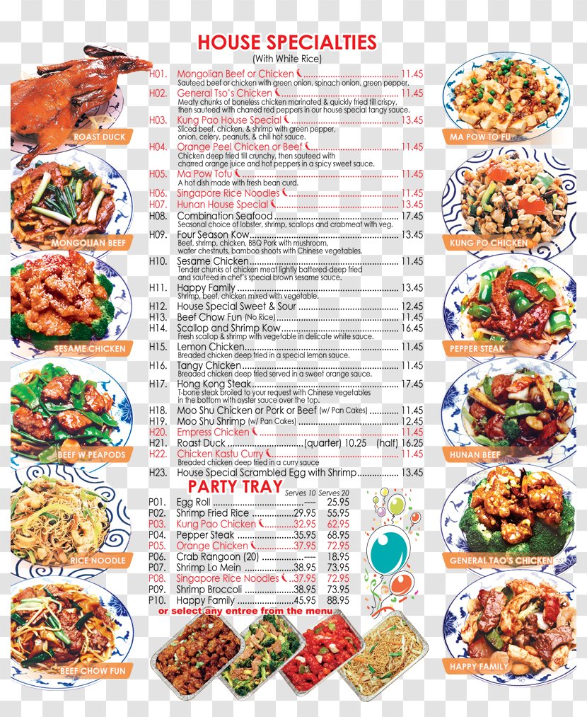 Vegetarian Cuisine Chinese Buffet Lucky Star Restaurant Fast Food - Convenience - Menu Transparent PNG