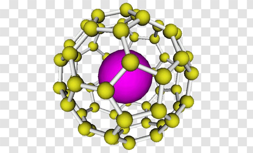 Buddy's CBD Wellness Buckminsterfullerene Nanotechnology Atom - Yellow - Science Transparent PNG