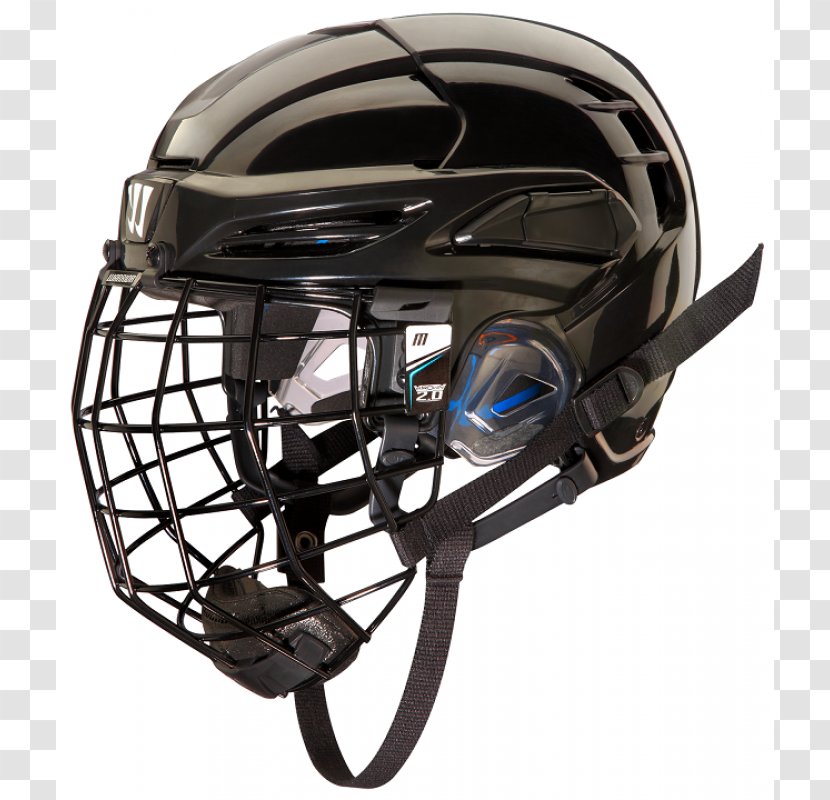 Hockey Helmets Ice Equipment Warrior Lacrosse - Bicycle Clothing - Helmet Transparent PNG