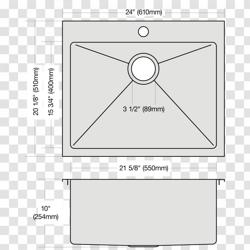 Paper Line Angle Pattern - Diagram - Sink Plan Transparent PNG
