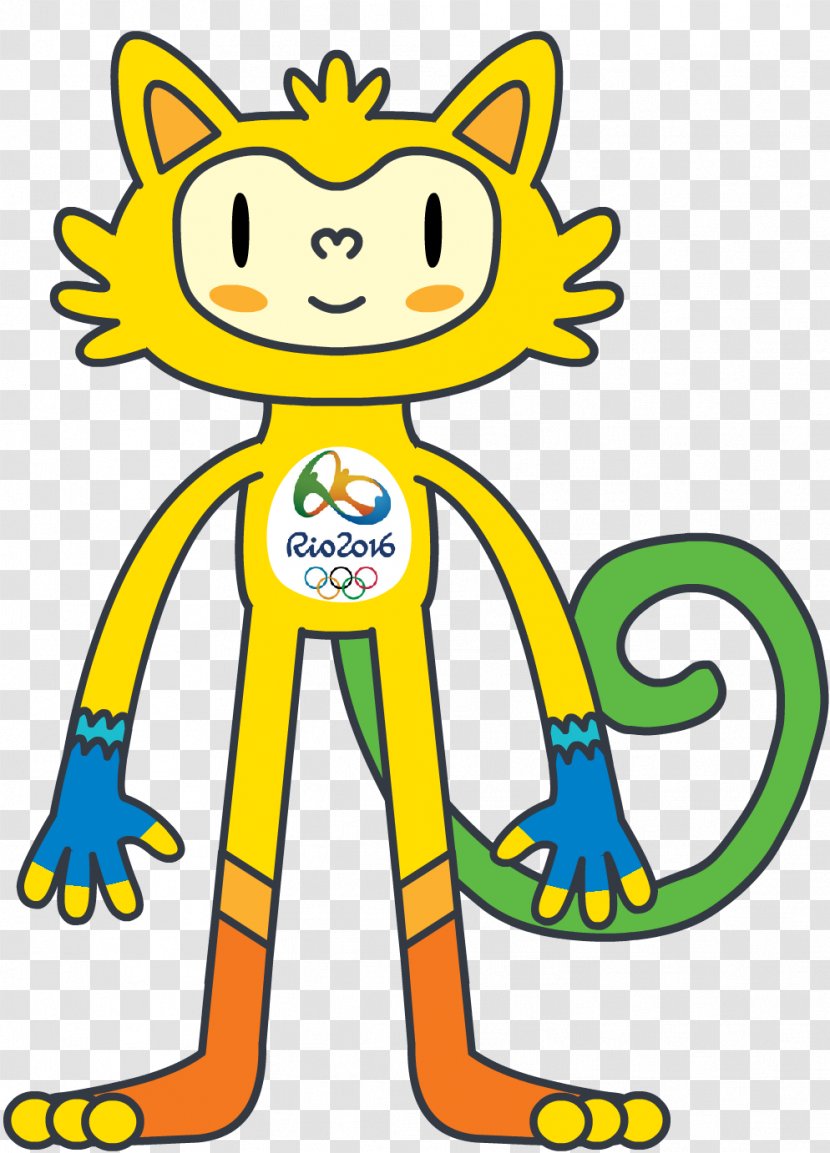 2016 Summer Olympics Olympic Games Paralympics Rio De Janeiro Mascot - Olympiad - Illustration Transparent PNG