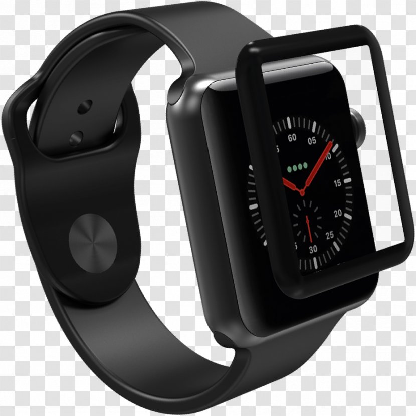 Apple Watch Series 4 3 Screen Protectors - Strap - Stereo Glass Transparent PNG