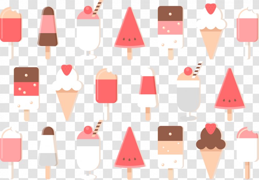 Ice Cream - Peach - Cold Drink Background Map Transparent PNG
