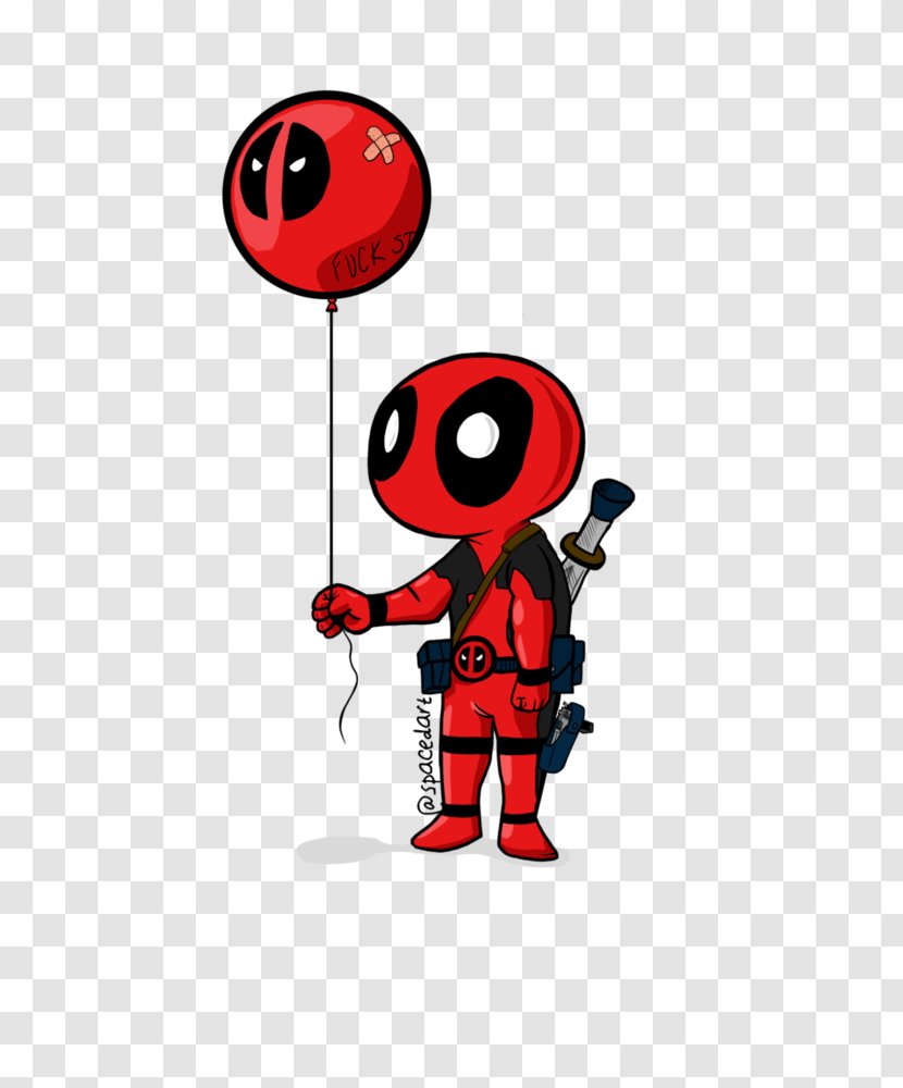 Deadpool YouTube Drawing Sticker - Flower Transparent PNG