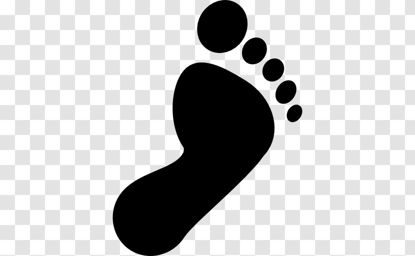 Footprint Human Body - Silhouette - Point Transparent PNG