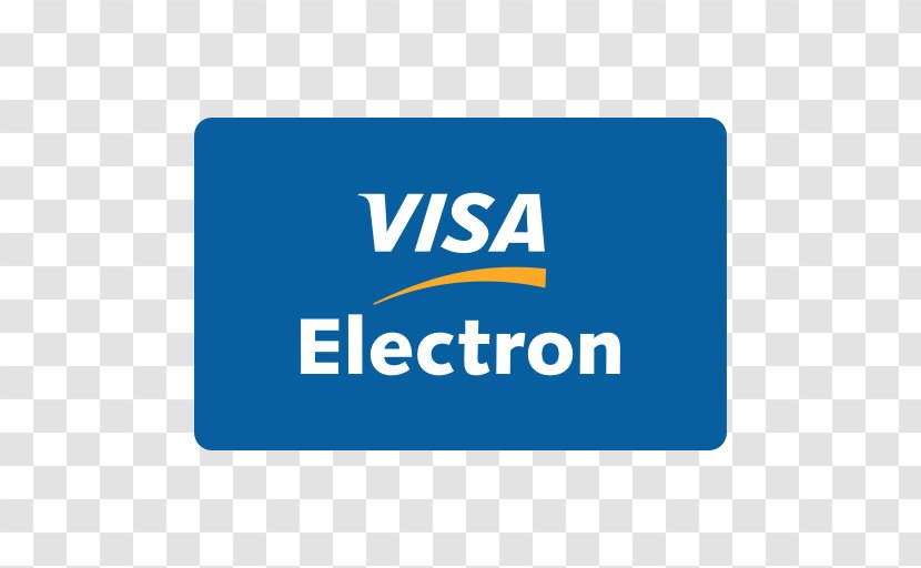 Logo Brand Visa Electron Font Product - Label Transparent PNG