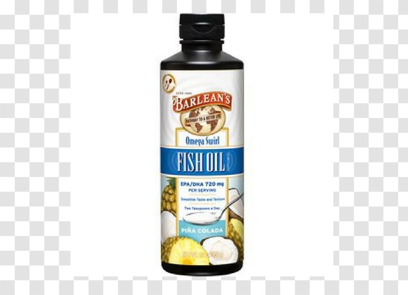 Piña Colada Smoothie Fish Oil Omega-3 Fatty Acids - Food Transparent PNG