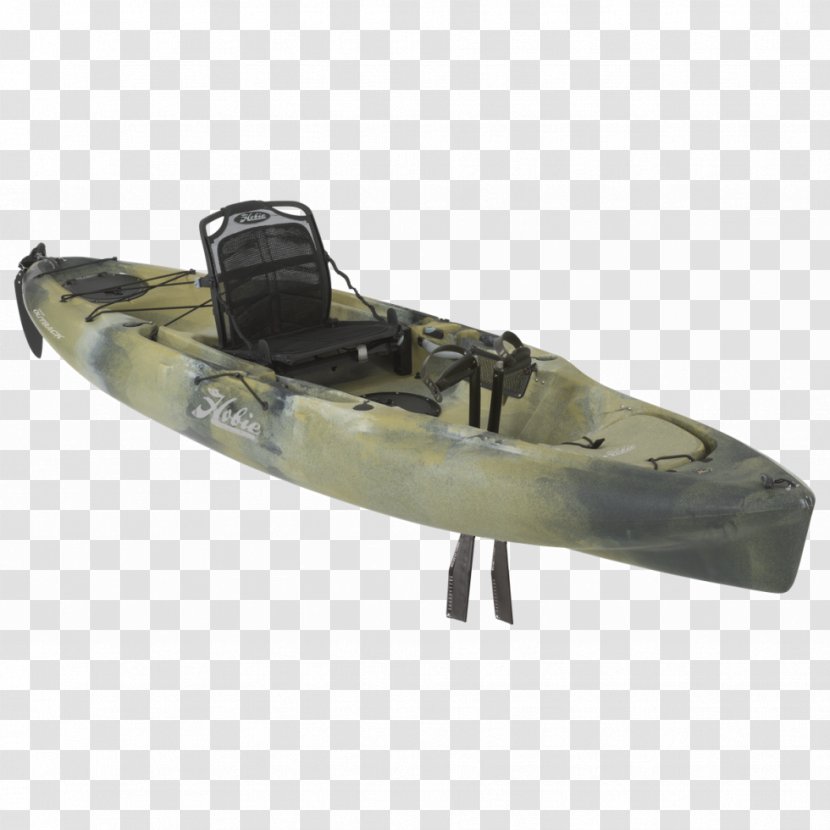 Hobie Mirage Outback Kayak Fishing Cat Pro Angler 12 - Sit On Top Transparent PNG