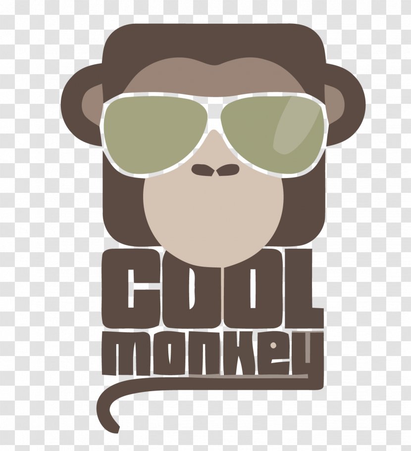 Logo Monkey Ape - Vision Care - Glasses Gorilla Transparent PNG
