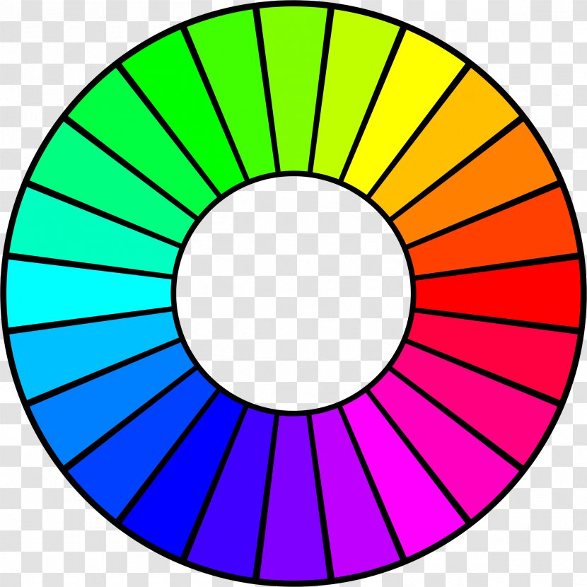 Color Wheel Clip Art - Symmetry - Point Transparent PNG