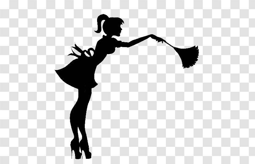 Cleaner Housekeeping Maid Service Clip Art - Black Housekeeper Cliparts Transparent PNG