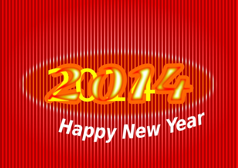 Graphic Design Clip Art - New Year - Happy Transparent PNG