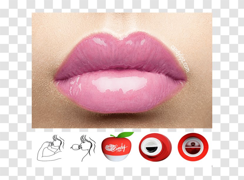 Lip Augmentation Cosmetics Face Restylane - Skin - Finger Transparent PNG