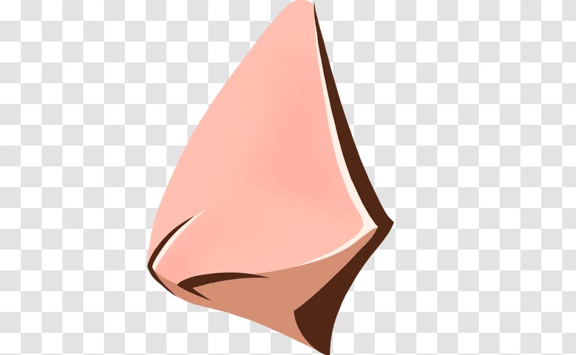 Human Nose Sticker Transparent PNG