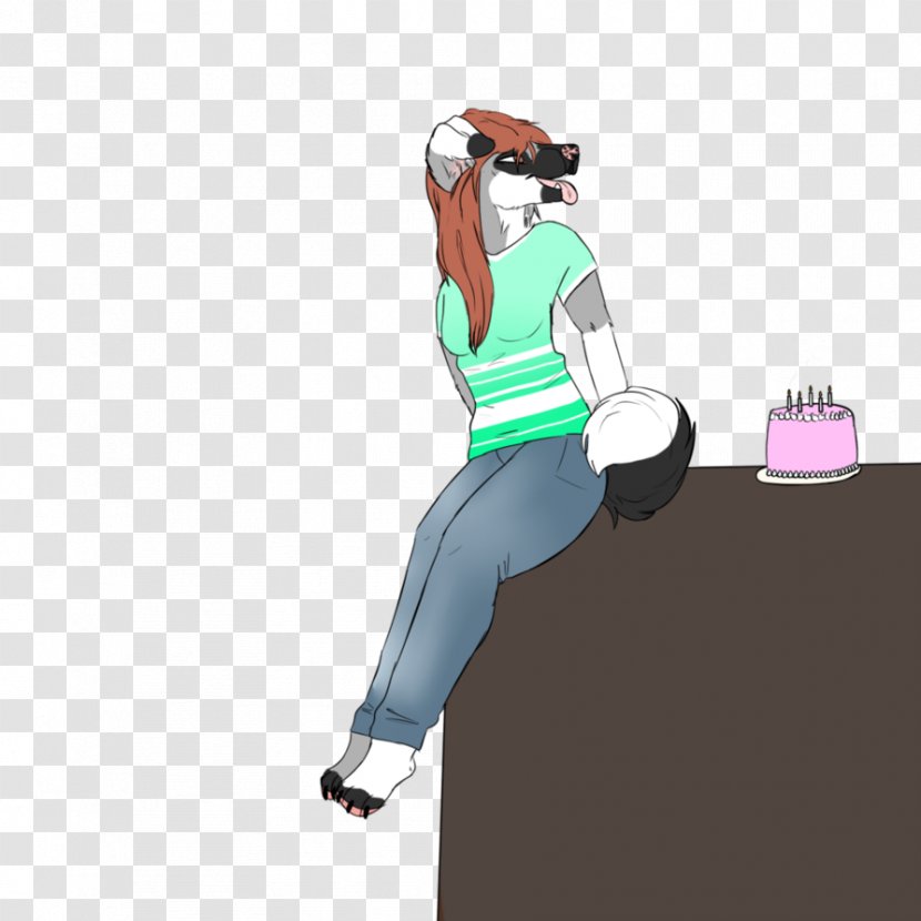 Shoulder Cartoon - Happy Birthday Mom Transparent PNG