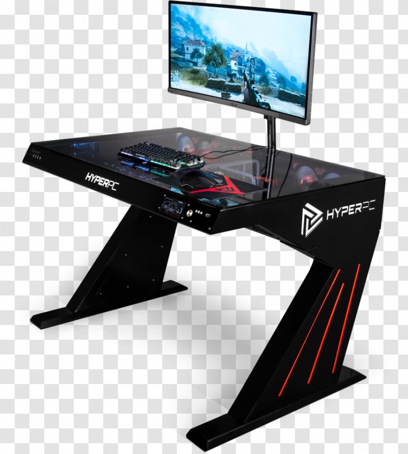 Table Computer Cases & Housings Desk - Gaming Transparent PNG
