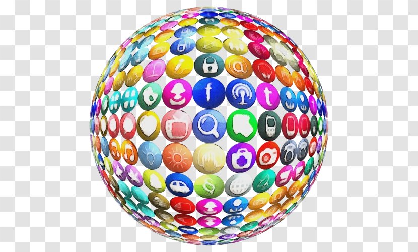 Digital Marketing Background - Paint - Sphere Soccer Ball Transparent PNG