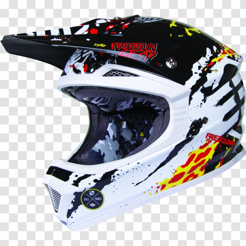 Bicycle Helmets Motorcycle Lacrosse Helmet Motocross - Mountain Biking Transparent PNG