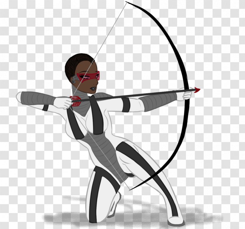 Bow And Arrow Ranged Weapon Recreation Line Transparent PNG