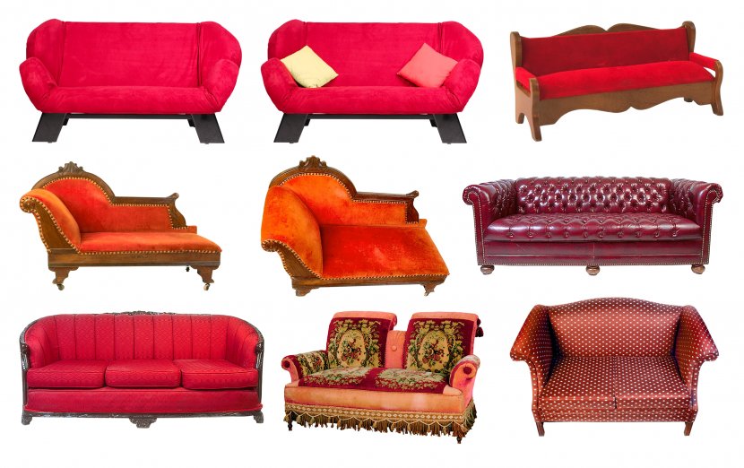 Couch Furniture Divan Clip Art - Bed - Old Transparent PNG