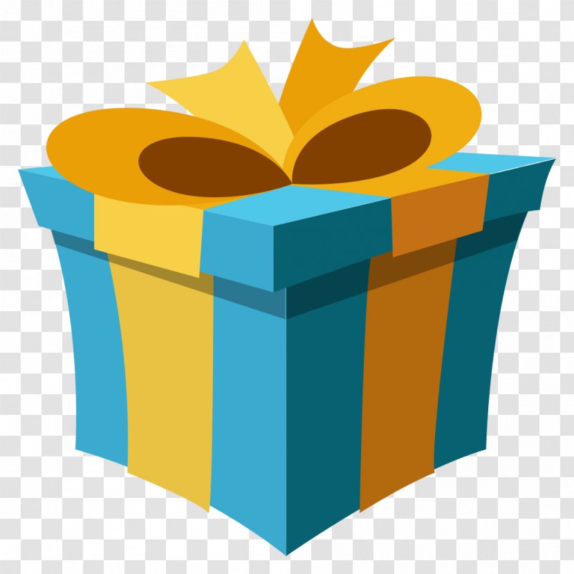 Emoji Gift Emoticon Symbol SMS - Iphone - Present Box Transparent PNG