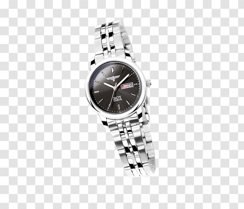 Silver Watch Strap - Brand Transparent PNG