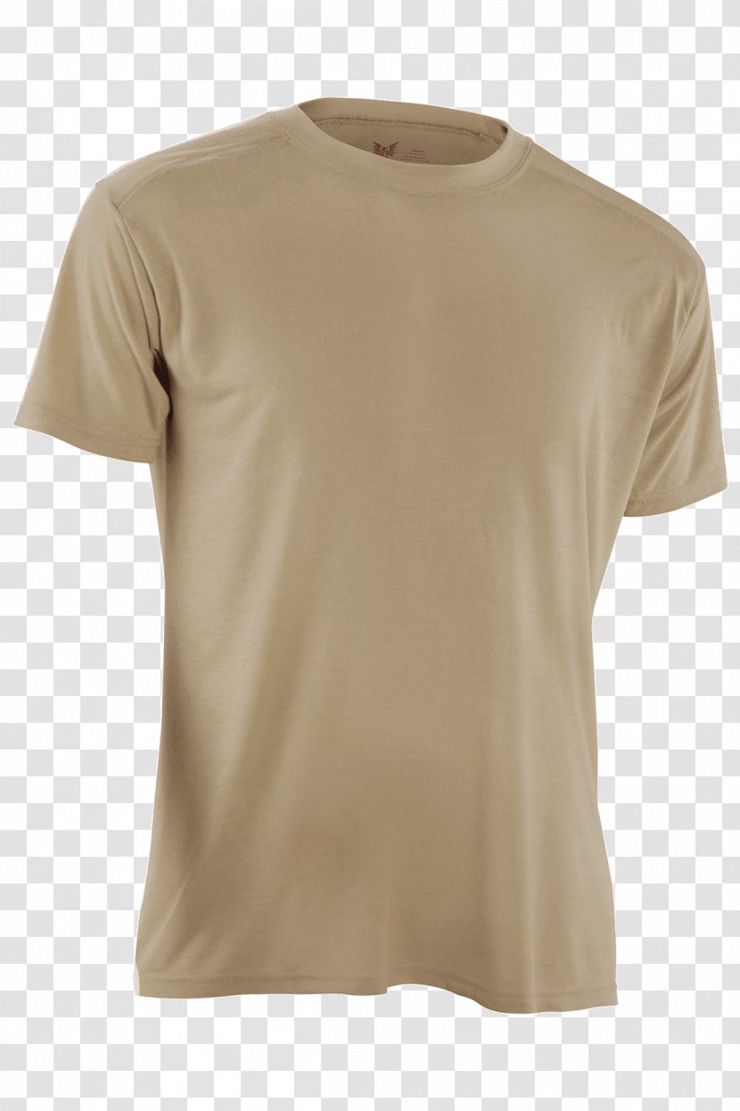 Long-sleeved T-shirt Beige - T Shirt - Sand DESERT Transparent PNG
