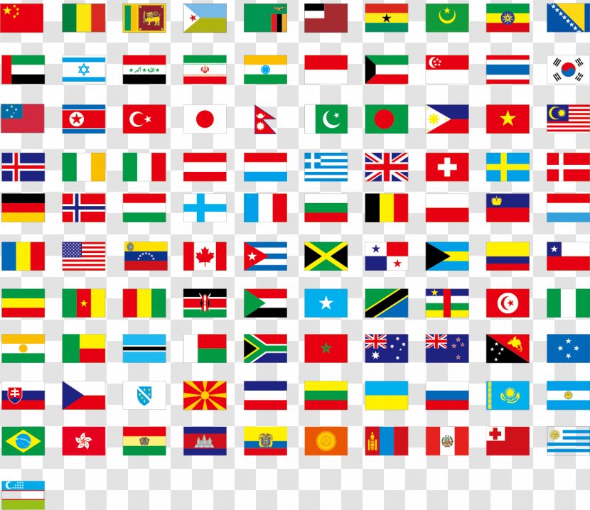Flags Of The World National Flag United States - Italian Vector Transparent PNG