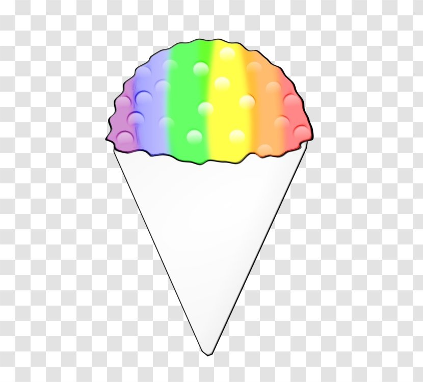 Ice Cream Cone Background - Dairy Meteorological Phenomenon Transparent PNG