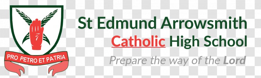 St Edmund Arrowsmith Catholic High School Logo Brand Font - Line Transparent PNG
