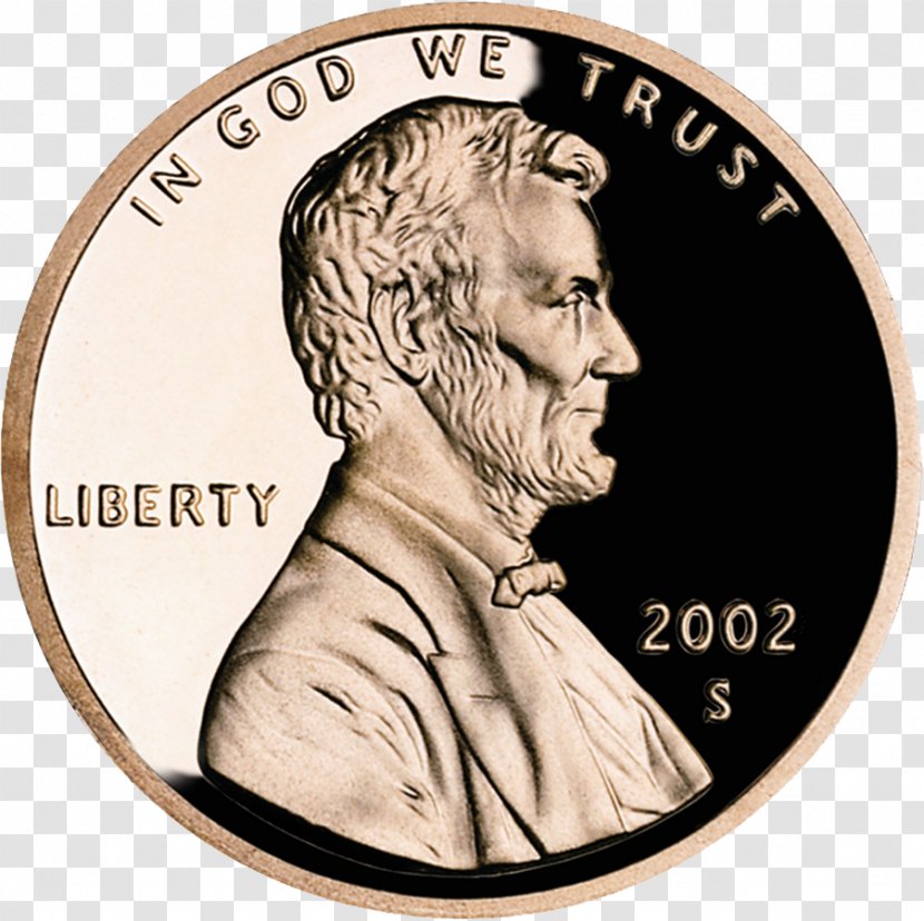 United States Penny Lincoln Cent Coin Obverse And Reverse - Dime - 5 Transparent PNG